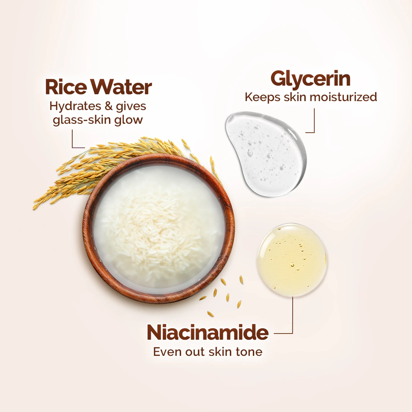 Mamaearth Rice Water & Niacinamide  Face Wash (100 ml)