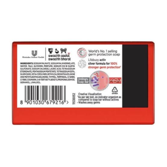 Lifebuoy Germ Protection Bathing Soap Bar 