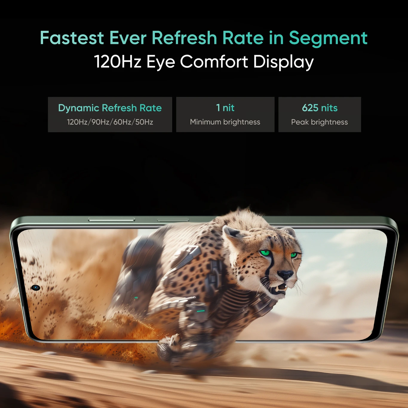 Realme C63 5G Smartphone (Forest Green) Description: