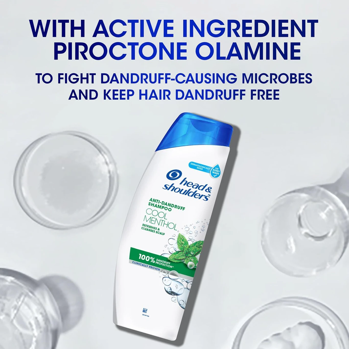 Anti Dandruff Shampoo Cool Menthol For Men & Women