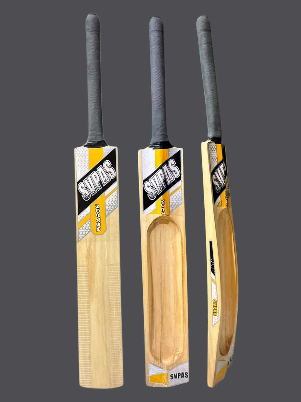 Tennis scoop cricket bat Poplar Willow Cricket  Bat For 10 - 12 Yrs (800 g)