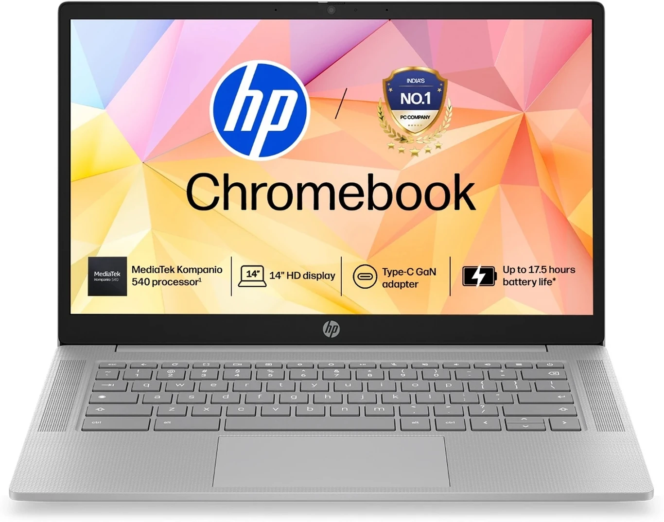 HP Chromebook 14-inch Laptop – MediaTek Kompanio 540