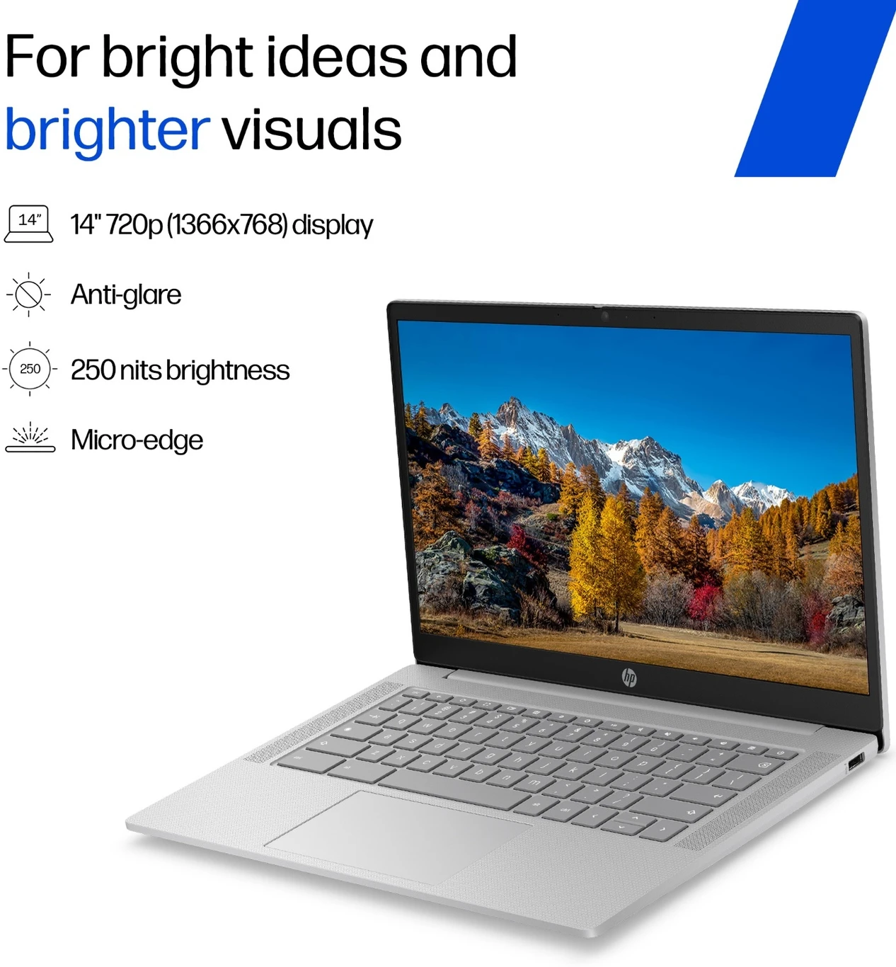 HP Chromebook 14-inch Laptop – MediaTek Kompanio 540