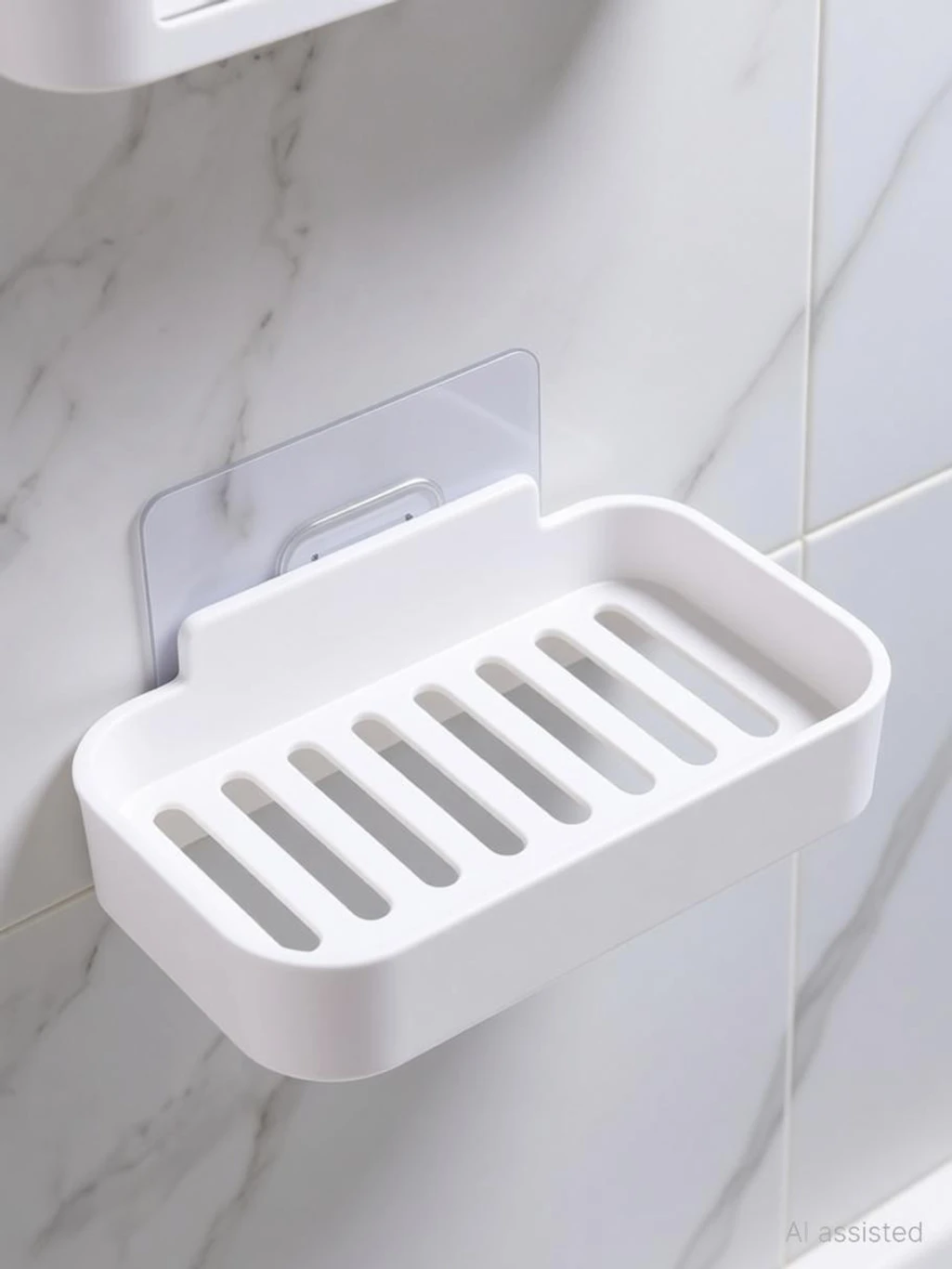 5-in-1 Bathroom Storage Shelf with Soap Holder