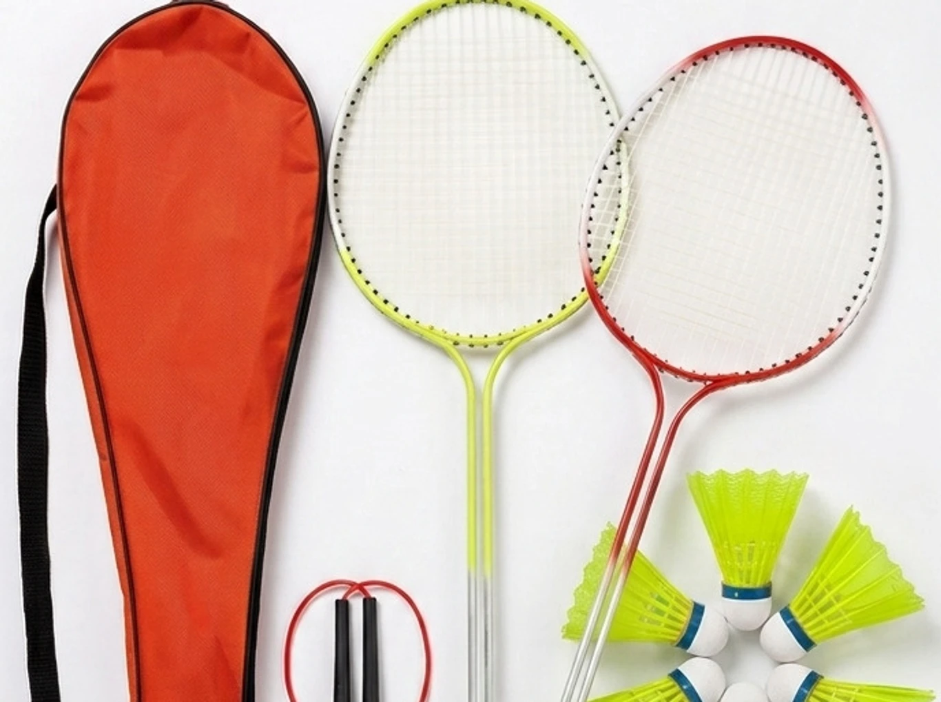  Multicolor Strung Badminton Racquet
