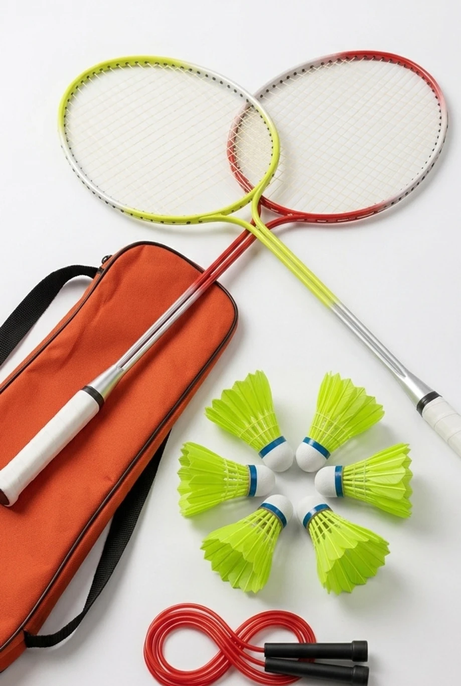  Multicolor Strung Badminton Racquet