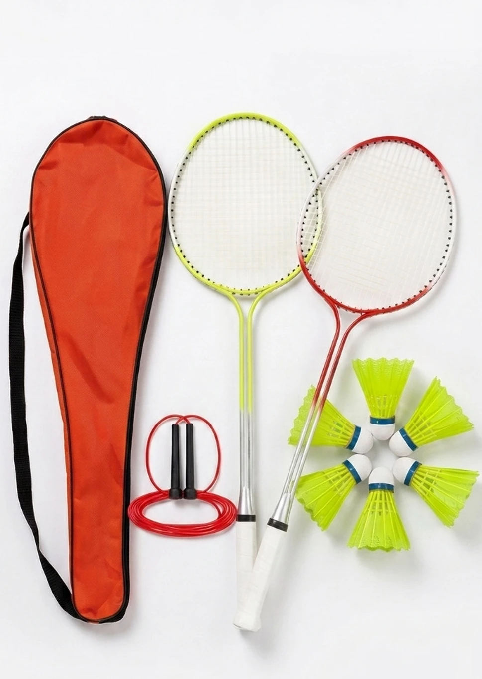  Multicolor Strung Badminton Racquet